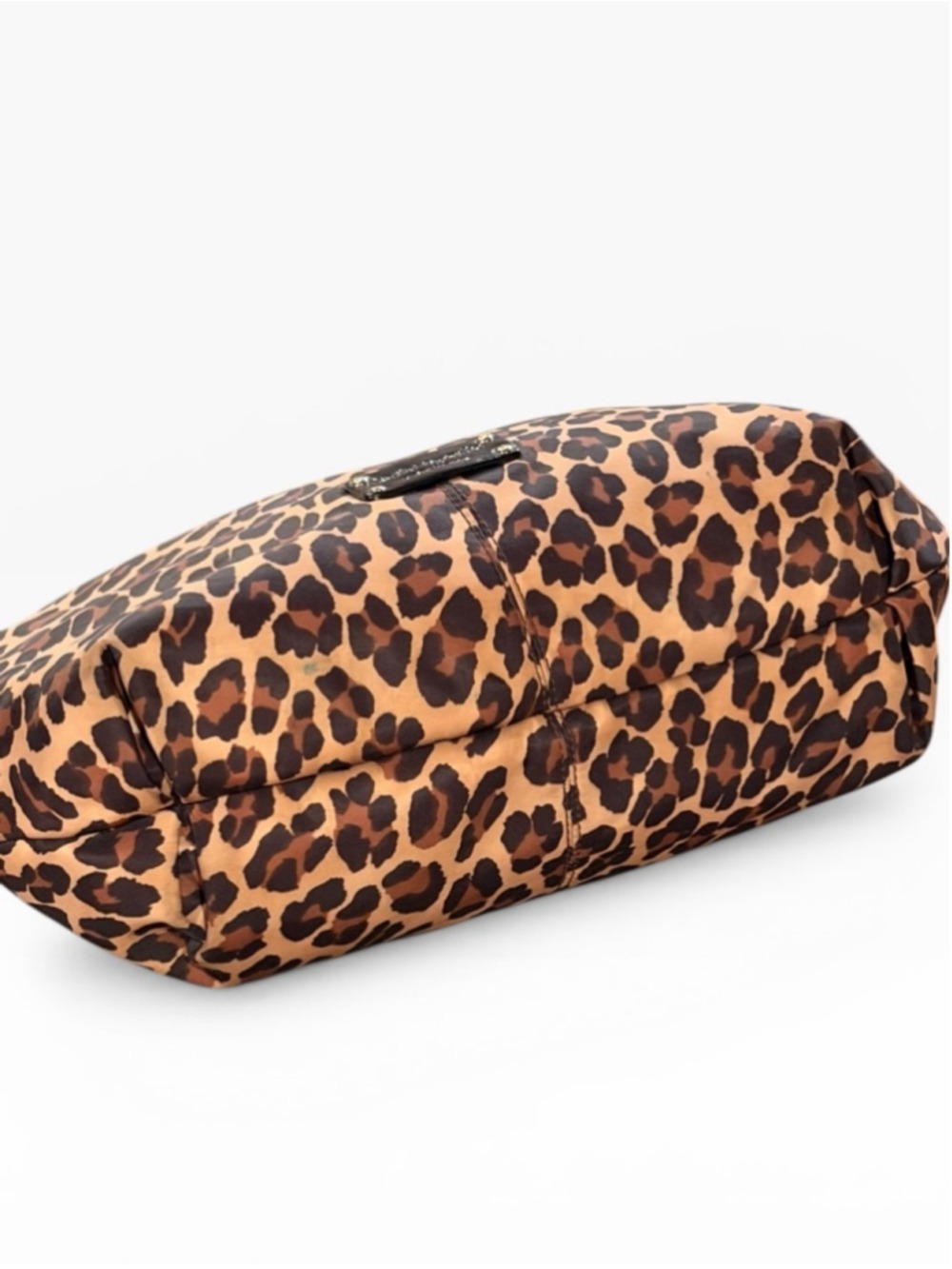 Kate Spade Leopard Print Nylon Hobo Bag - Picture 9 of 15